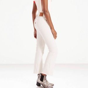 Levi’s Bootcut White Jeans